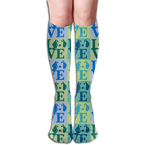 iuitt7rtree Dachshund Love Cool Blues Unisex soft Crew Socks Athletic Casual Sock Best for Running, Athletic Sports, Flight Travel soft 3736 iuitt7rtree Dachshund Love Cool Blues Unisex soft Crew Socks Athletic Casual Sock Best for Running, Athletic Sports, Flight Travel soft 3736