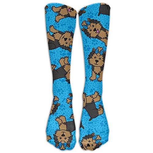 iuitt7rtree Yorkie Party Dog Compression Socks For Men & Women,Graduated Athletic Socks Reduce Muscle Soreness,Best 19.7 inch soft 4940