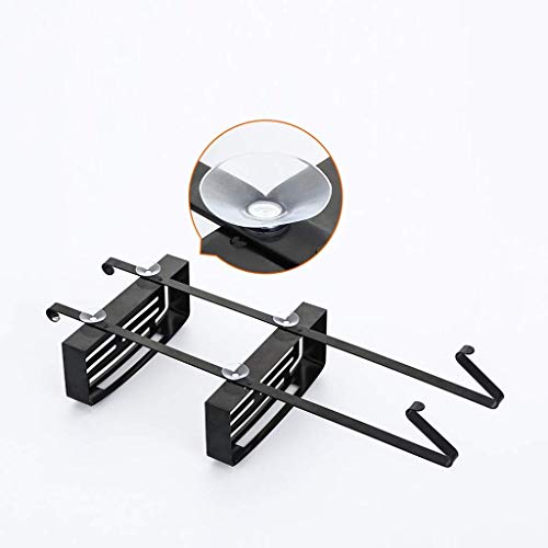 IUYJVR Estantes de 2 Niveles sobre la Puerta con Ganchos/diseño de desagüe, Acero Inoxidable 304 para baño, Ducha, Caddides, Rakcs de Almacenamiento para champú, acondicionador y cosméticos, Cana IUYJVR Estantes de 2 Niveles sobre la Puerta con Ganchos/diseño de desagüe, Acero Inoxidable 304 para baño, Ducha, Caddides, Rakcs de Almacenamiento para champú, acondicionador y cosméticos, Cana