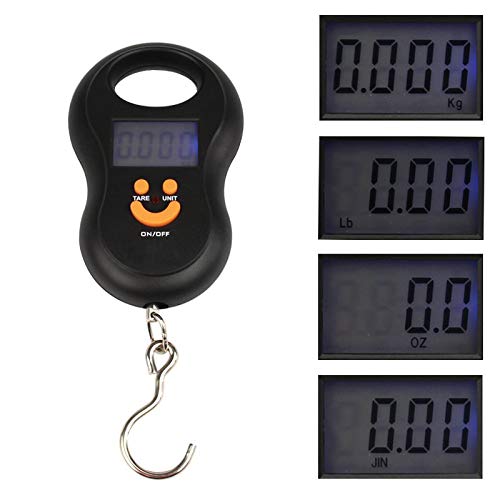 IVY 50 kg x 10 g Mini báscula Digital Equipaje de Pesca Barra de pesaje de Viaje balanza electrónica Colgante Herramienta de pesaje de Cocina IVY 50 kg x 10 g Mini báscula Digital Equipaje de Pesca Barra de pesaje de Viaje balanza electrónica Colgante Herramienta de pesaje de Cocina