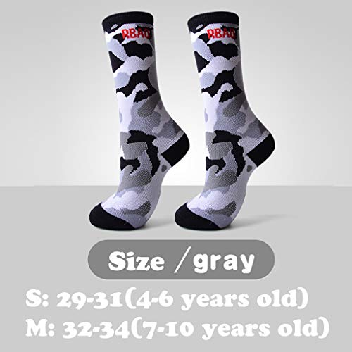 IvyH Calcetines de esquí para niños, Térmico Calcetines de Deporte Infantiles Deportes de Invierno Esquiar Tabla de Snowboard Corriendo Ciclismo Gris EU 32-34 IvyH Calcetines de esquí para niños, Térmico Calcetines de Deporte Infantiles Deportes de Invierno Esquiar Tabla de Snowboard Corriendo Ciclismo Gris EU 32-34
