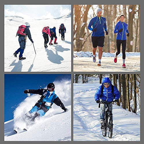 IvyLife Guantes Invierno de Ciclismo Guantes de Pantalla Táctil, Guantes Deportivos Impermeables para MTB, Esquí, al Aire Libre, Cálido Guantes Térmicos y Antideslizantes para Hombre y Mujer, Negro-M IvyLife Guantes Invierno de Ciclismo Guantes de Pantalla Táctil, Guantes Deportivos Impermeables para MTB, Esquí, al Aire Libre, Cálido Guantes Térmicos y Antideslizantes para Hombre y Mujer, Negro-M
