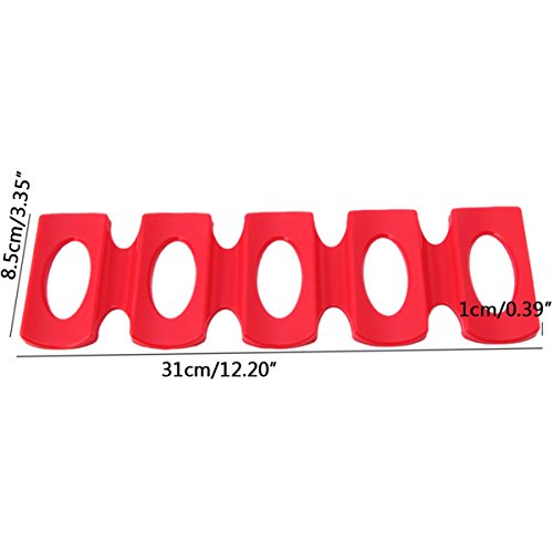 iZoeL Estante Para Botellas Portabotellas Silicona Plataforma de nevera para apilado de botellas; soporta hasta 15 botellas; Perfecto para el refrigerador BBQ Party Gabinete Pack de 2 iZoeL Estante Para Botellas Portabotellas Silicona Plataforma de nevera para apilado de botellas; soporta hasta 15 botellas; Perfecto para el refrigerador BBQ Party Gabinete Pack de 2