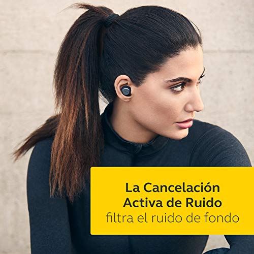 Jabra Elite Active 75t – - Auriculares deportivos inalámbricos con Cancelación Activa de Ruido y batería de larga duración para llamadas y música – Sienna