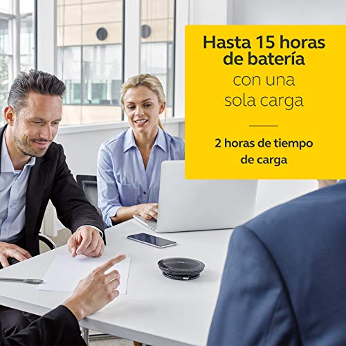 Jabra Speak 510 - Altavoz portátil para conferencias con USB y Bluetooth, compatible con PC, Smartphones y Tabletas