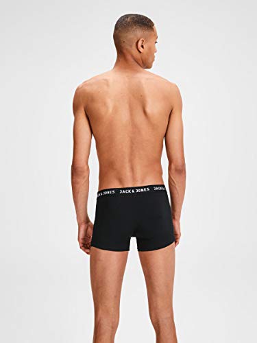 JACK & JONES JACHUEY TRUNKS 5 PACK NOOS Bóxer, Negro (Black Detail), XX-Large (Pack de 5) para Hombre