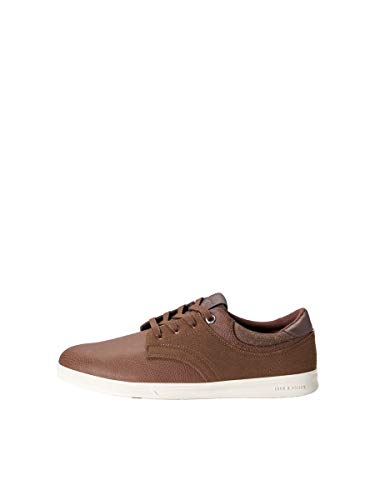 JACK & JONES JFWSPENCER Combo Cognac, Zapatillas para Hombre, 44 EU