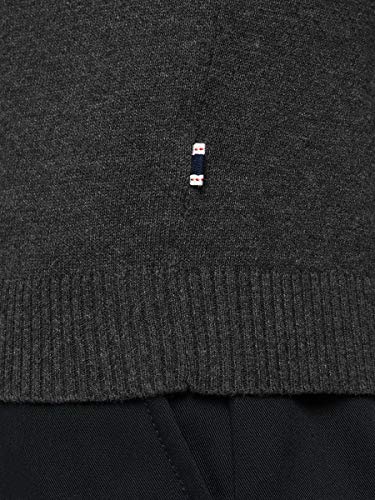 Jack & Jones Jjebasic Knit Crew Neck Noos suéter, Gris (Dark Grey Melange Dark Grey Melange), Large para Hombre Jack & Jones Jjebasic Knit Crew Neck Noos suéter, Gris (Dark Grey Melange Dark Grey Melange), Large para Hombre