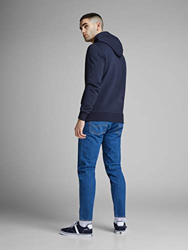 Jack & Jones Jjecorp Logo Sweat Hood Noos Capucha, Azul (Navy Blazer Detail: Reg Fit), XX-Large para Hombre