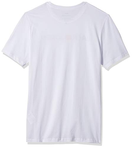 Jack & Jones Jjecorp Logo tee SS Crew Neck Noos Camiseta, Blanco (White Detail: Slim Fit), X-Large para Hombre