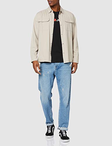 Jack & Jones Jjecorp Logo tee SS Crew Neck Noos Camiseta, Negro (Black Detail: Slim Fit), X-Small para Hombre Jack & Jones Jjecorp Logo tee SS Crew Neck Noos Camiseta, Negro (Black Detail: Slim Fit), X-Small para Hombre