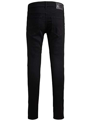 JACK & JONES Jjiliam Jjoriginal Am 829 Jr Noos Jeans, Negro (Black Denim), 146 L para Niños