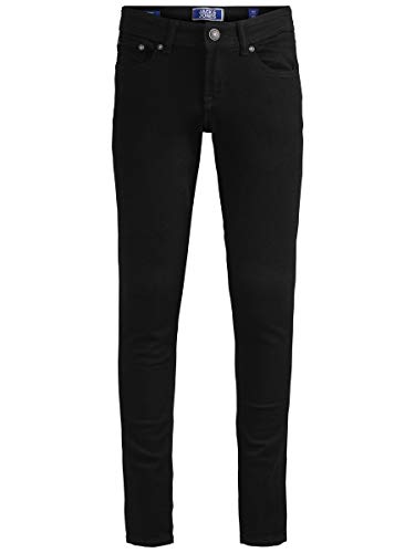 JACK & JONES Jjiliam Jjoriginal Am 829 Jr Noos Jeans, Negro (Black Denim), 146 L para Niños