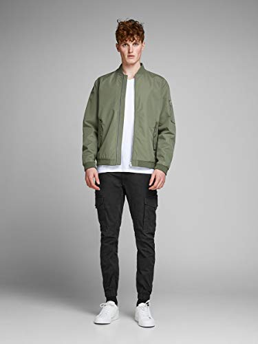 Jack & Jones Jjipaul Jjflake AKM 542 Noos Pantalones, Negro (Black Black), 32W / 30L para Hombre Jack & Jones Jjipaul Jjflake AKM 542 Noos Pantalones, Negro (Black Black), 32W / 30L para Hombre