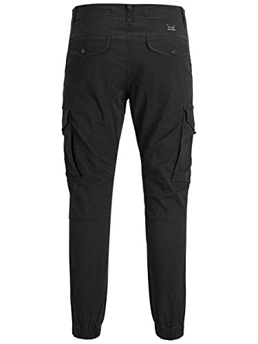 Jack & Jones Jjipaul Jjflake AKM 542 Noos Pantalones, Negro (Black Black), 32W / 30L para Hombre Jack & Jones Jjipaul Jjflake AKM 542 Noos Pantalones, Negro (Black Black), 32W / 30L para Hombre