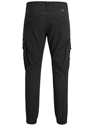 Jack & Jones Jjipaul Jjflake AKM 542 Noos Pantalones, Negro (Black Black), 32W / 30L para Hombre