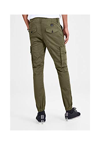 Jack & Jones Jjipaul Jjflake AKM 542 Noos Pantalones, Verde (Olive Night Olive Night), W31/L30 (Talla del Fabricante: 31) para Hombre