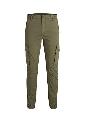 Jack & Jones Jjipaul Jjflake AKM 542 Noos Pantalones, Verde (Olive Night Olive Night), W31/L30 (Talla del Fabricante: 31) para Hombre