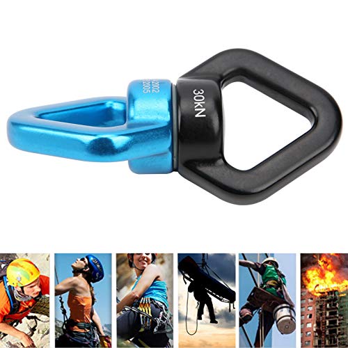 Jacksing Dispositivo de rotación, rotador de Columpio, Seguridad para Columpio de Yoga(Dark Blue)