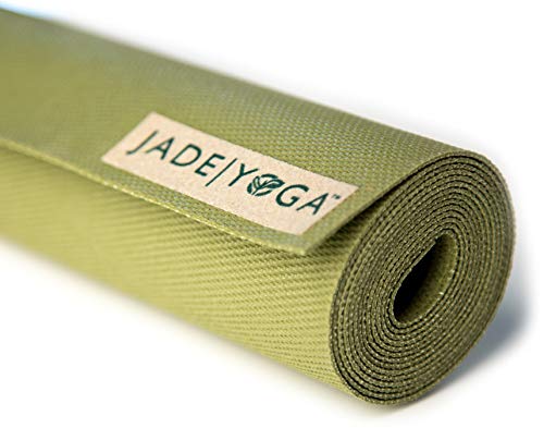 Jade Voyager esterilla de yoga de viaje de 16 mm de espesor 61 x 173 cm, verde oliva Jade Voyager esterilla de yoga de viaje de 16 mm de espesor 61 x 173 cm, verde oliva