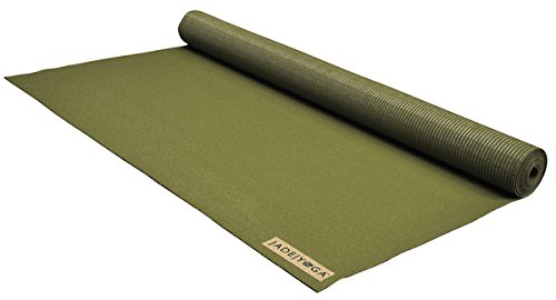 Jade Voyager esterilla de yoga de viaje de 16 mm de espesor 61 x 173 cm, verde oliva Jade Voyager esterilla de yoga de viaje de 16 mm de espesor 61 x 173 cm, verde oliva