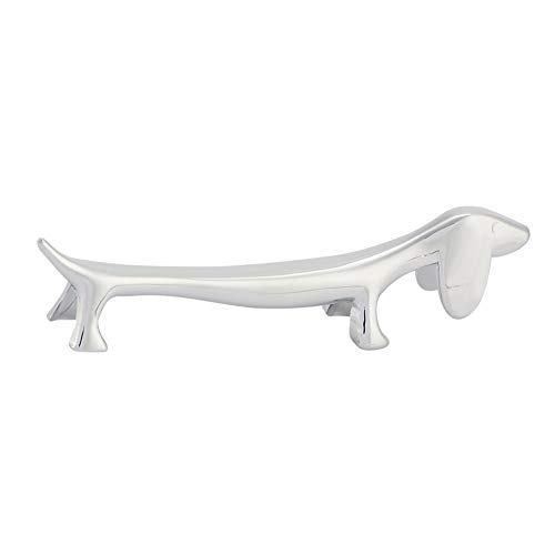 Jadeshay Soporte casero del palillo, Ornamento Decorativo de la Tabla del Soporte del palillo del Nuevo Modelo del Perro del Metal Resistente Duradero