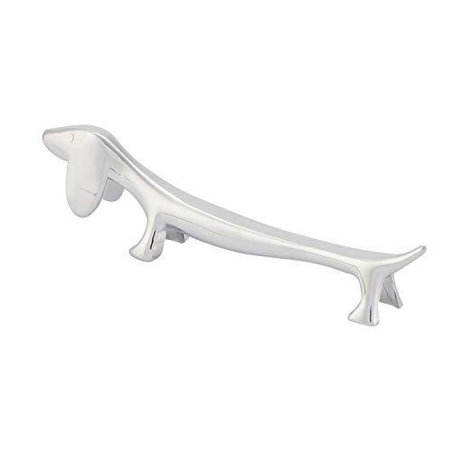 Jadeshay Soporte casero del palillo, Ornamento Decorativo de la Tabla del Soporte del palillo del Nuevo Modelo del Perro del Metal Resistente Duradero