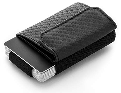 JAIMIE JACOBS Cartera Hombre Nano Boy Pocket Cartera Minimalista Slim Wallet Cartera Clip Cartera Pequeña Tarjetera Fina Pinza para Billetes Billetero para Hombres (Carbon) JAIMIE JACOBS Cartera Hombre Nano Boy Pocket Cartera Minimalista Slim Wallet Cartera Clip Cartera Pequeña Tarjetera Fina Pinza para Billetes Billetero para Hombres (Carbon)