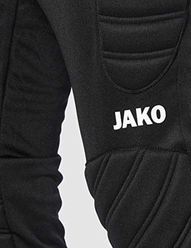 JAKO - Pantalones de Portero para niño (Todas Las Longitudes), Todo el año, Infantil, Color Negro, tamaño 140