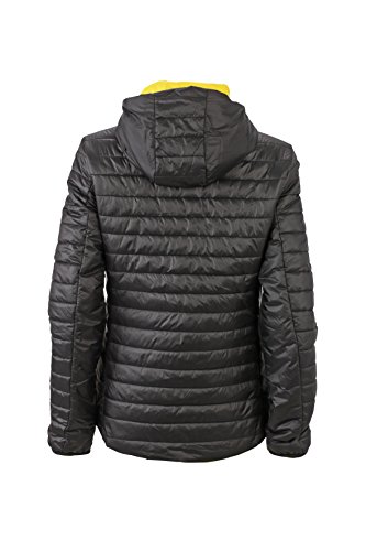James & Nicholson – Lightweight Jacket Chaqueta, Mujer, Lightweight Jacket, Negro/Amarillo, L James & Nicholson – Lightweight Jacket Chaqueta, Mujer, Lightweight Jacket, Negro/Amarillo, L