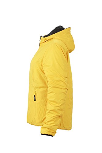 James & Nicholson – Lightweight Jacket Chaqueta, Mujer, Lightweight Jacket, Negro/Amarillo, L James & Nicholson – Lightweight Jacket Chaqueta, Mujer, Lightweight Jacket, Negro/Amarillo, L