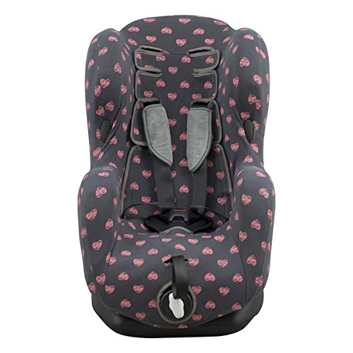 Janabebe Funda para Bébé Confort Iseos Neo y Auto Kite (Flúor Heart)