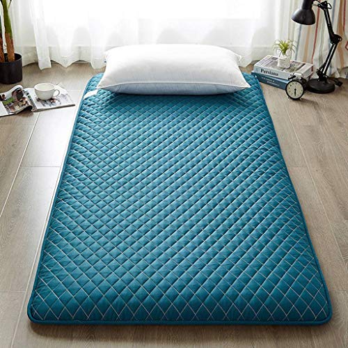 Japonés Tatami Colchón Futón, Plegable Colchón Futón Múltiples Tamaños Espesar Colchón Estudiante Dormitorio Camping Sleeping Pad -绿-150x200cm(59x79inch)