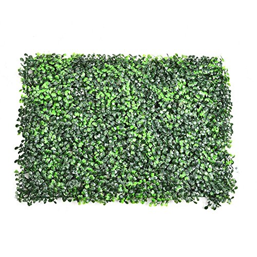 Jardín Vertical Artificial Pared Césped Planta Flor Cesped Plantas Guirnalda Decorativa para Decoración Hogar de pared Escalera Ventana Balcón Valla Jardín Boda Mesa Fiesta Interior y Exter