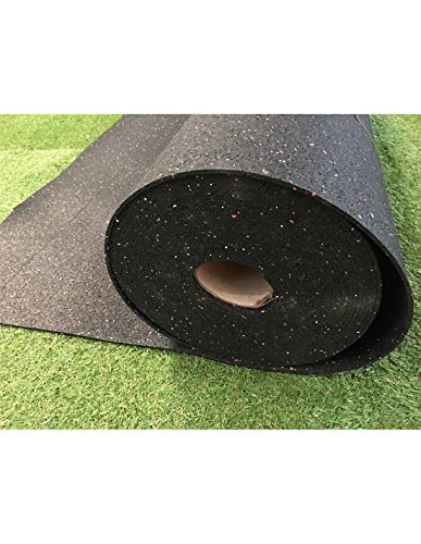 Jardin202 8mm - Suelo para Gimnasio Sport Negro EPDM - Metro Cuadrado