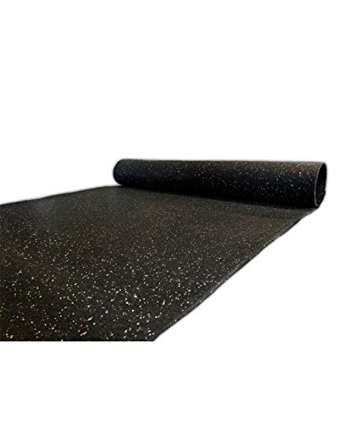 Jardin202 8mm - Suelo para Gimnasio Sport Negro EPDM - Metro Cuadrado