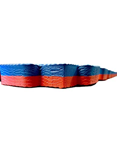 Jardin202 Espesor: 20mm - Lote x10 losetas Tatami Puzzle - Rojo/Azul