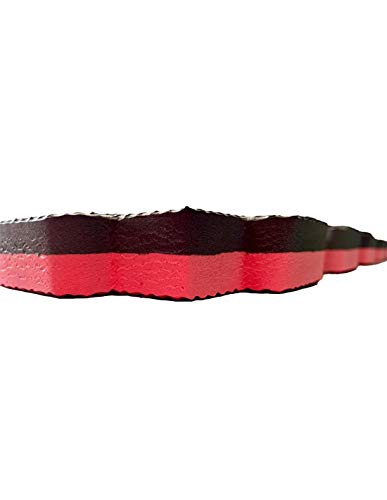 Jardin202 Espesor: 20mm - Lote x5 losetas Tatami Puzzle - Rojo/Negro Jardin202 Espesor: 20mm - Lote x5 losetas Tatami Puzzle - Rojo/Negro