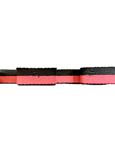 Jardin202 Espesor: 20mm - Lote x5 losetas Tatami Puzzle - Rojo/Negro