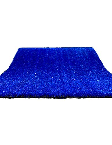 Jardin202 Rollo: 2x4 Metros - Césped Artificial ColorGrass Azul - Rollos