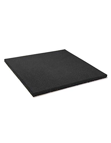 Jardin202 x10 losetas - Pack Entrena - Loseta de Caucho Maciza Profesional Negra - 1x1 Jardin202 x10 losetas - Pack Entrena - Loseta de Caucho Maciza Profesional Negra - 1x1
