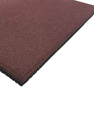 Jardin202 x8 losetas - Pack Entrena - Loseta de Caucho Maciza Profesional Roja - 50x50 Jardin202 x8 losetas - Pack Entrena - Loseta de Caucho Maciza Profesional Roja - 50x50