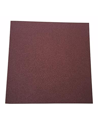 Jardin202 x8 losetas - Pack Entrena - Loseta de Caucho Maciza Profesional Roja - 50x50 Jardin202 x8 losetas - Pack Entrena - Loseta de Caucho Maciza Profesional Roja - 50x50
