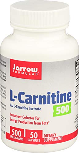 Jarrow Formulas L-Carnitine, 500mg - 50 caps - 50 Cápsulas Jarrow Formulas L-Carnitine, 500mg - 50 caps - 50 Cápsulas