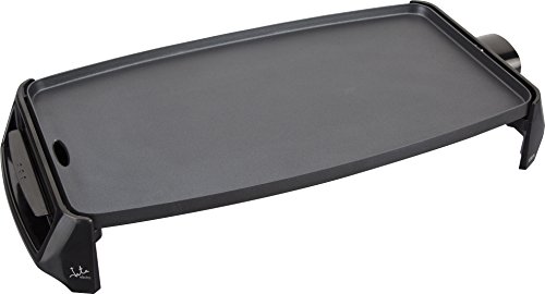 Jata GR195 Plancha de Asar Cocina por Igual en Toda la Superficie 46 x 25 cm Antiadherente Libre de PFOA Muy resistente al rayado Fácil limpieza con Bandeja Colectora de Salsas