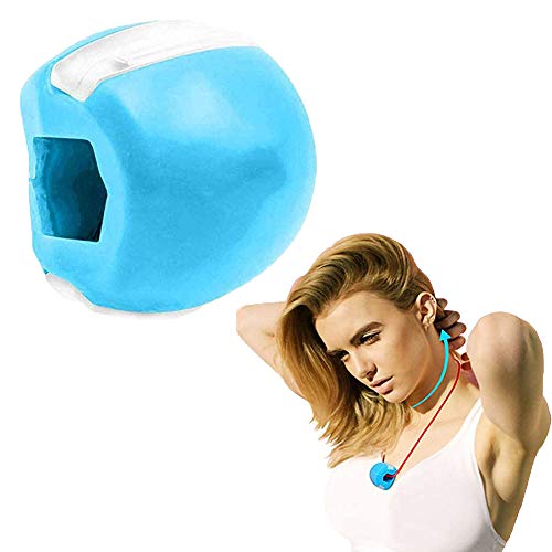 Jawline Shaper Face Slimmer,Double Chin Exerciser Ball,Jawline ejercicio Fitness Ball,Doppelkinn-Übungsgerät Exerciser y Neck Toning,Jawline Jaw Exerciser