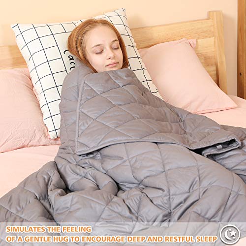 jaymag Manta con Peso para niños 100x150cm 3.5kg para aliviar la ansiedad y los trastornos del sueño 100% algodón con Cuentas de Cristal jaymag Manta con Peso para niños 100x150cm 3.5kg para aliviar la ansiedad y los trastornos del sueño 100% algodón con Cuentas de Cristal