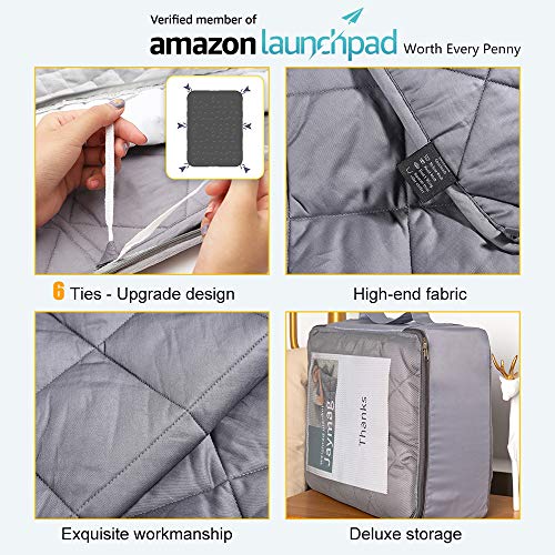 jaymag Manta con Peso para niños 100x150cm 3.5kg para aliviar la ansiedad y los trastornos del sueño 100% algodón con Cuentas de Cristal jaymag Manta con Peso para niños 100x150cm 3.5kg para aliviar la ansiedad y los trastornos del sueño 100% algodón con Cuentas de Cristal