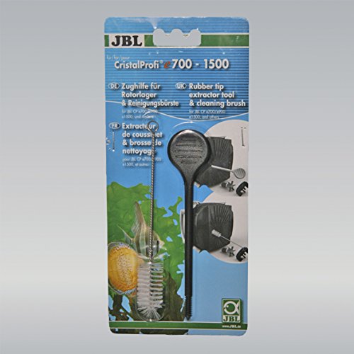 JBL Soporte de Rotor 60114 y Cepillo de Limpieza para rodamientos de Rotor de filtros Exteriores JBL Soporte de Rotor 60114 y Cepillo de Limpieza para rodamientos de Rotor de filtros Exteriores