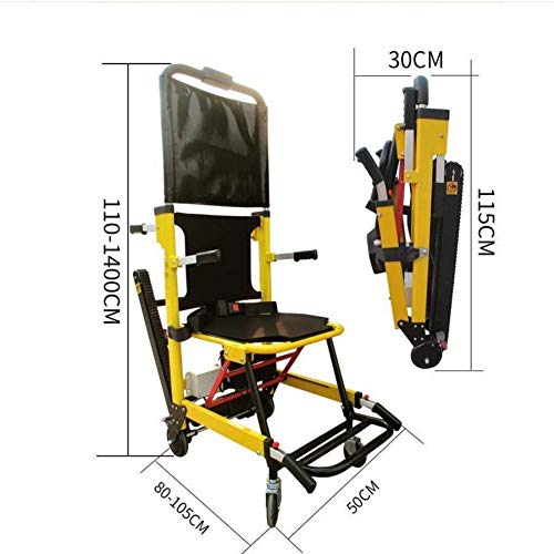 JBP max Silla de Ruedas eléctrica Tripulado Escaleras de Escalada Silla de Ruedas Scooter de Edad Avanzada Arriba Escalera eléctrica de Silla de Ruedas